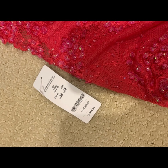 Bebe sequin crop top - Picture 2 of 3